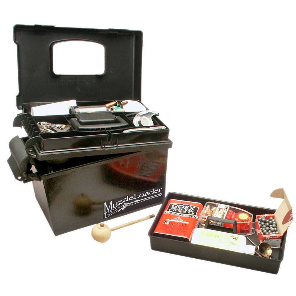 Misc. Accessories MTM Case Gard Black MTM ML140       MUZZLELOADER DRY BOX 15X8X9    BLK